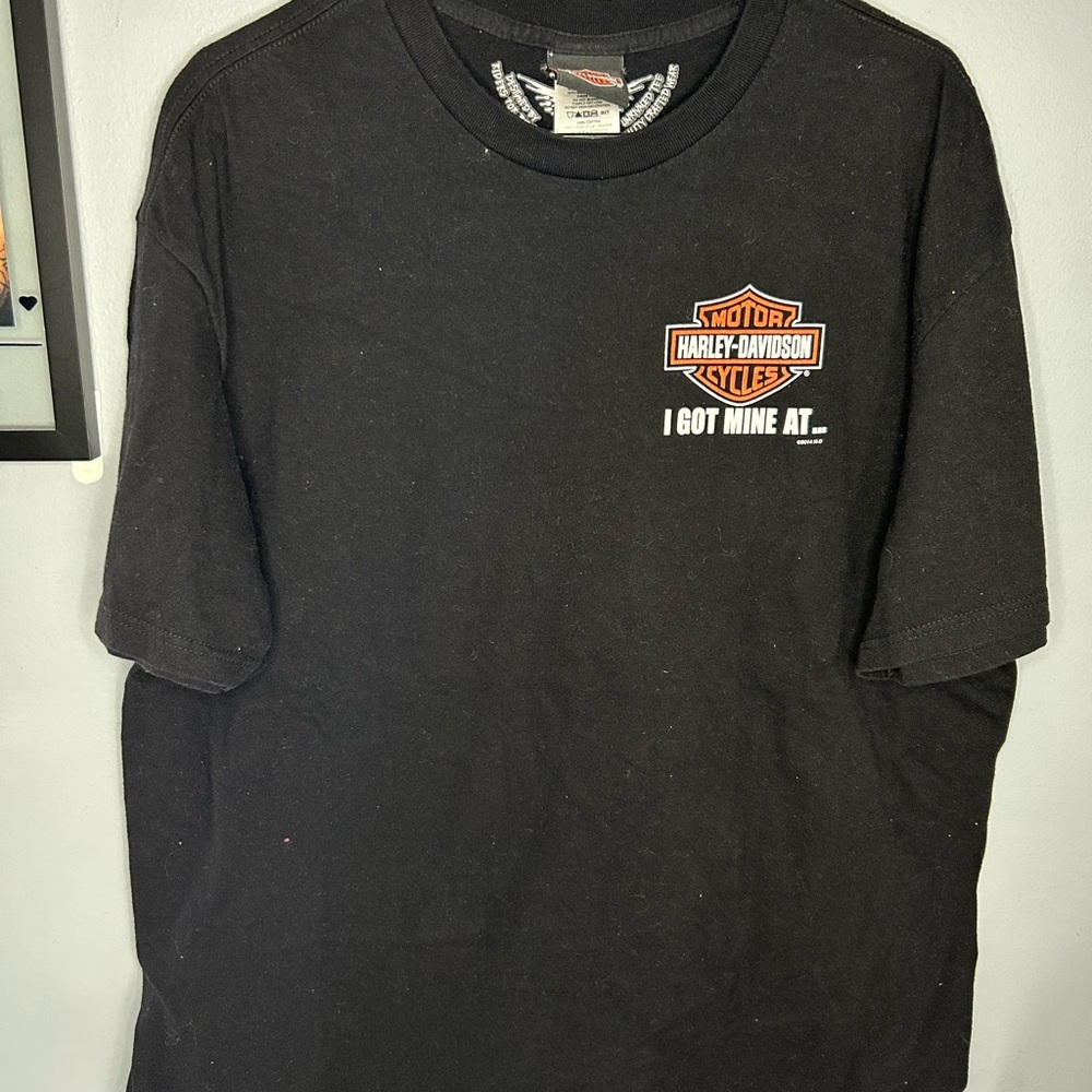 Harley Davidson Toledo & Perrysburg Ohio Black XL T Shirt